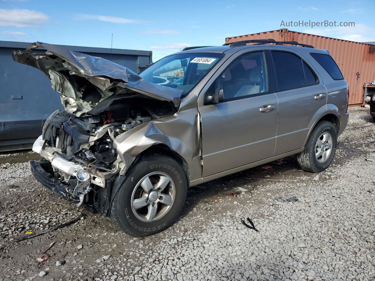 2006 Kia Sorento Ex Gold vin: KNDJD733765623733