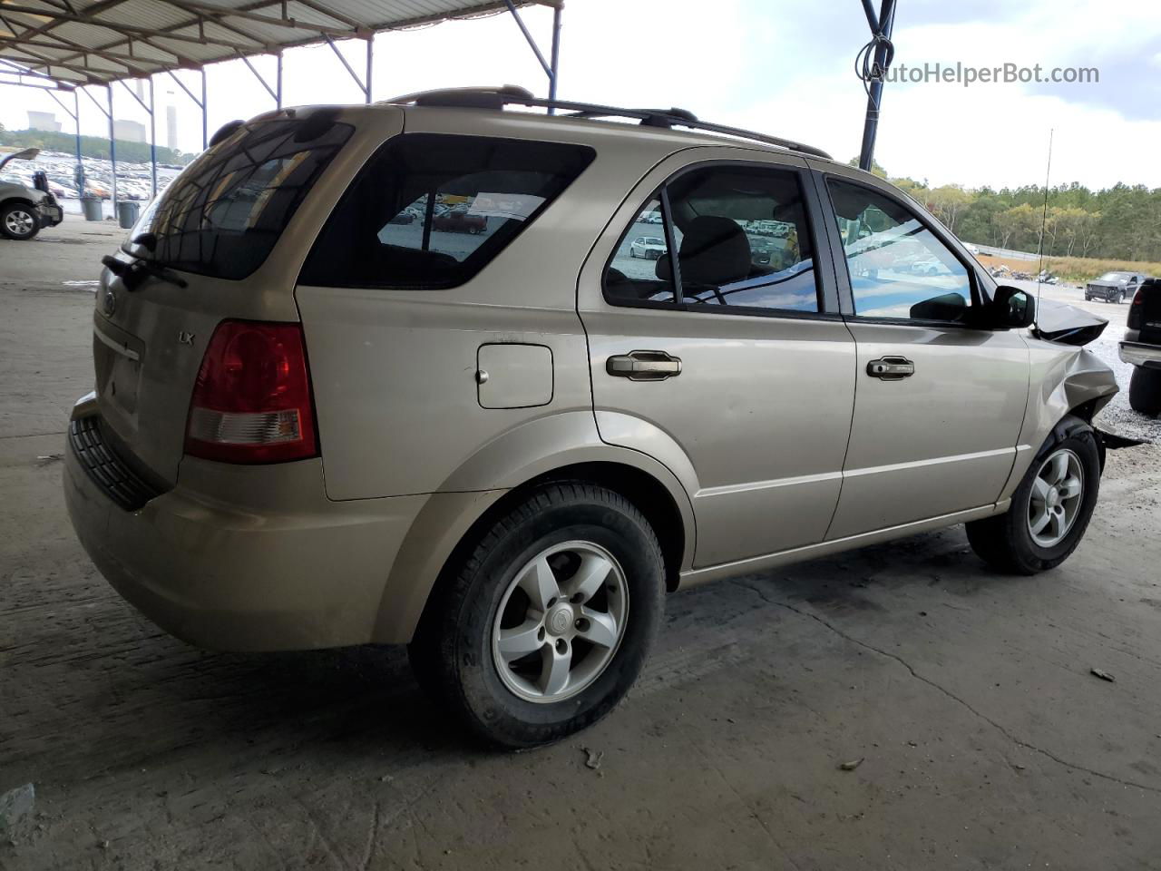 2006 Kia Sorento Ex Beige vin: KNDJD733865622526