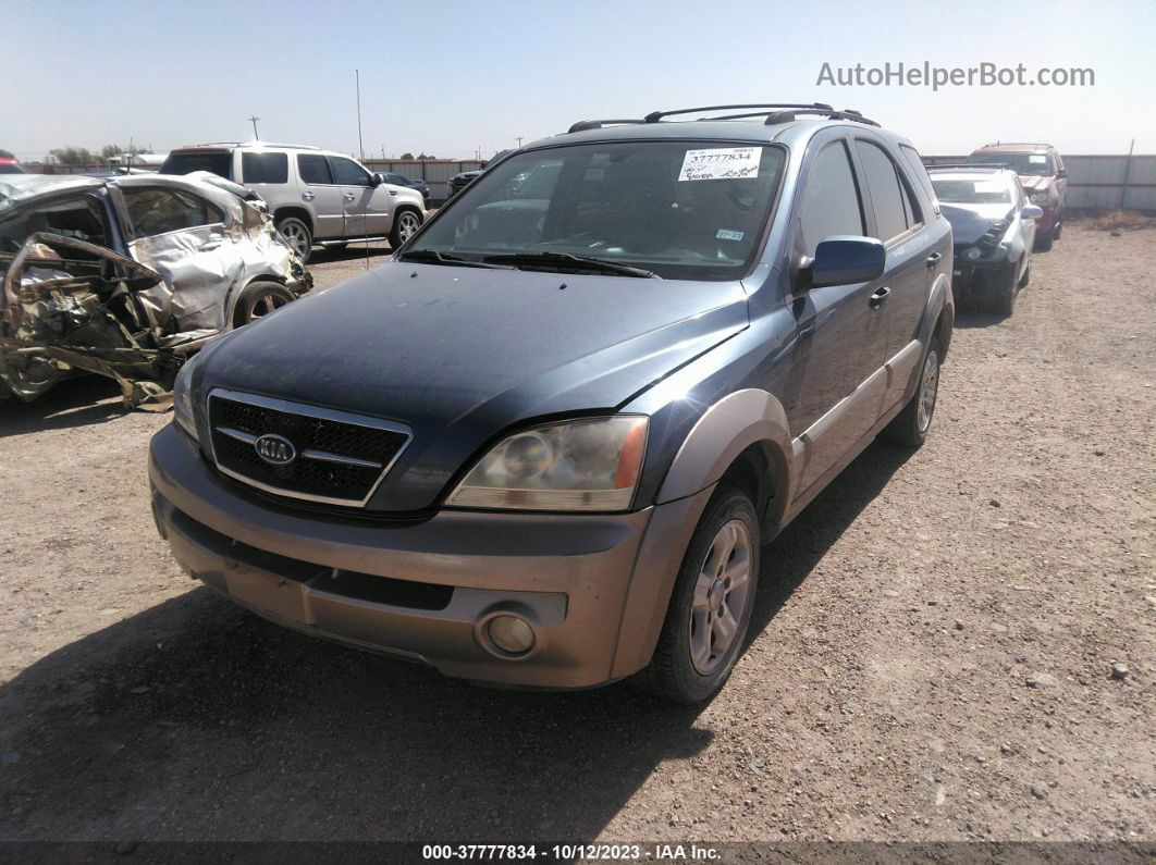 2006 Kia Sorento Lx/ex Синий vin: KNDJD733865647863