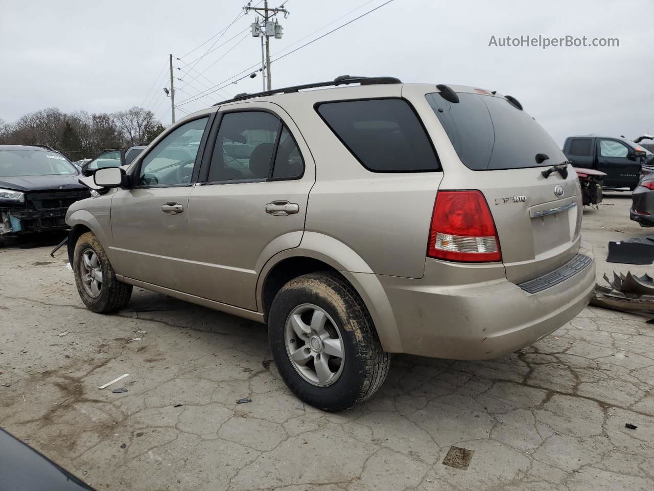 2006 Kia Sorento Ex Gold vin: KNDJD733965507062