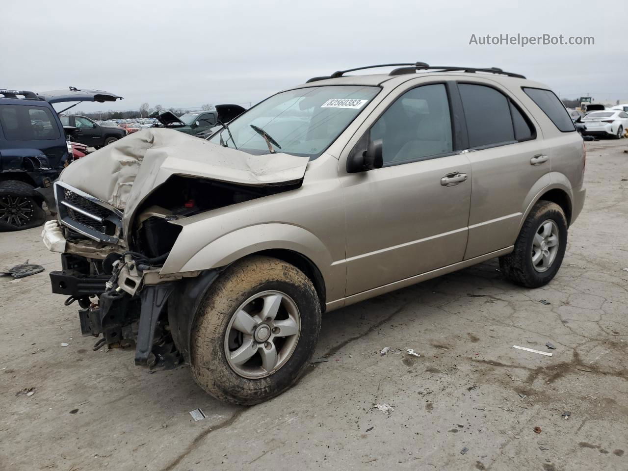 2006 Kia Sorento Ex Gold vin: KNDJD733965507062