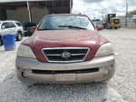 2006 Kia Sorento Ex Бордовый vin: KNDJD733965550347