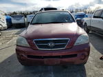 2006 Kia Sorento Ex Red vin: KNDJD733965609767