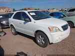 2006 Kia Sorento Lx/ex White vin: KNDJD733X65525568