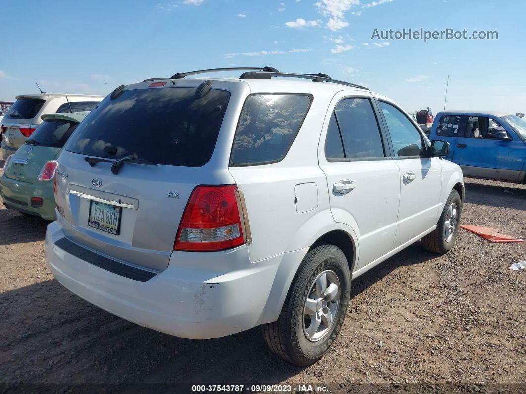 2006 Kia Sorento Lx/ex White vin: KNDJD733X65525568