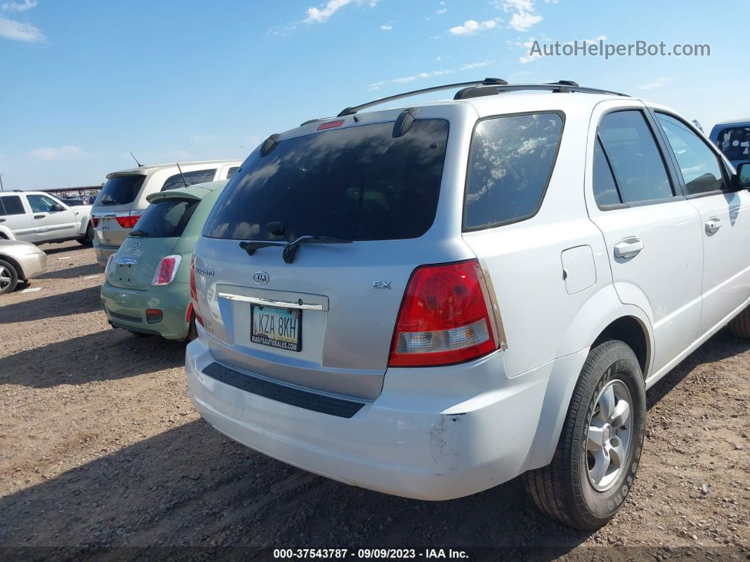 2006 Kia Sorento Lx/ex White vin: KNDJD733X65525568