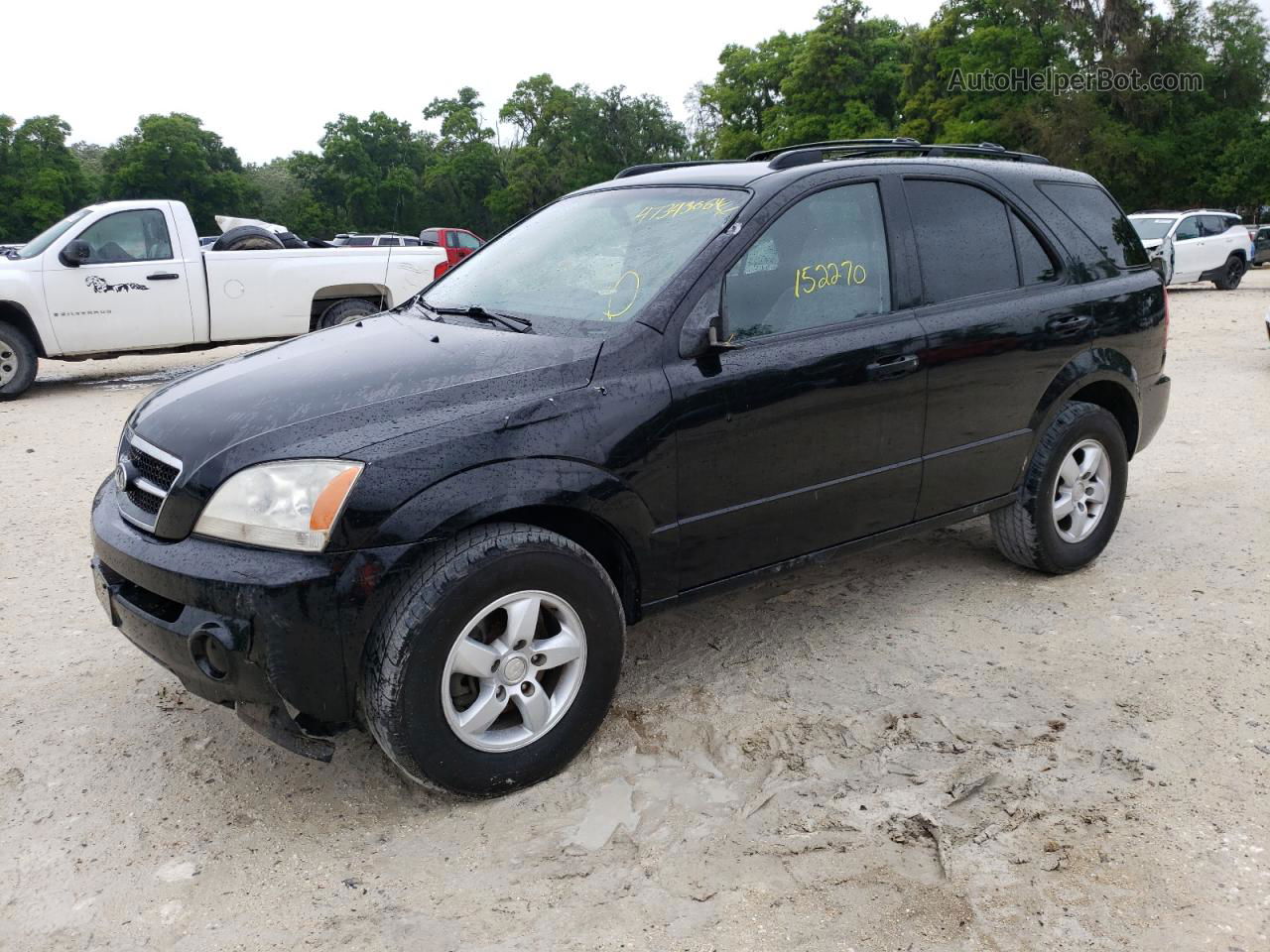 2006 Kia Sorento Ex Black vin: KNDJD733X65567755