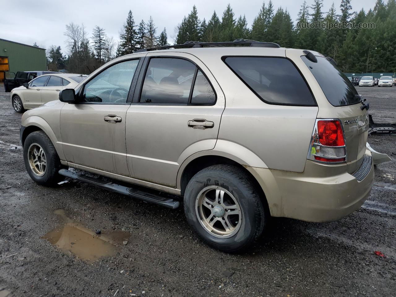 2006 Kia Sorento Ex Beige vin: KNDJD733X65572230