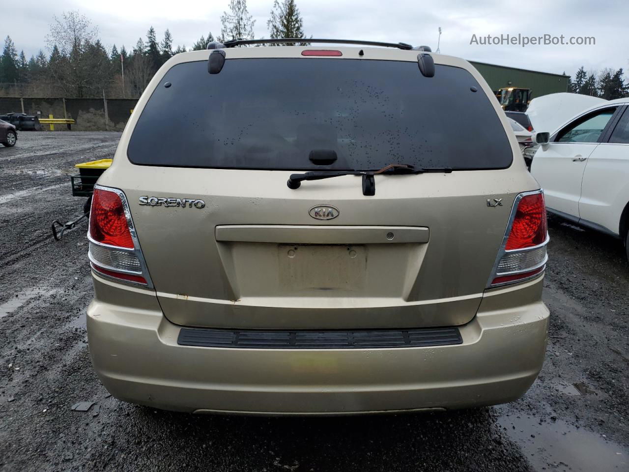 2006 Kia Sorento Ex Beige vin: KNDJD733X65572230