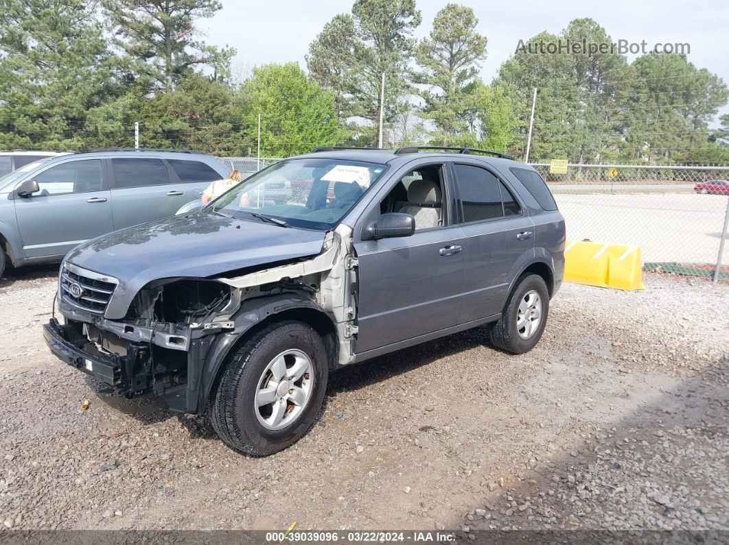 2008 Kia Sorento Lx Gray vin: KNDJD735085761845