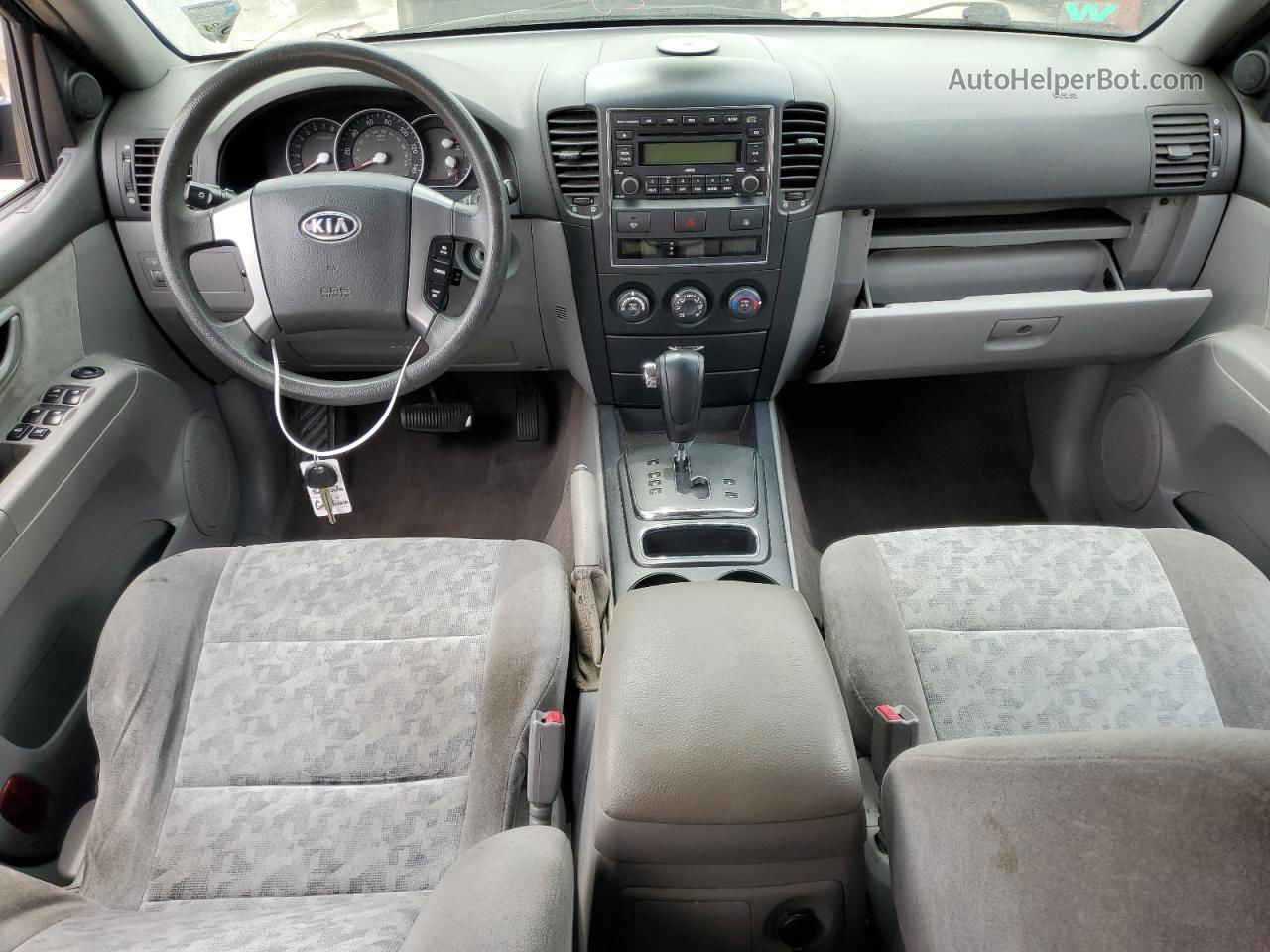 2008 Kia Sorento Ex Silver vin: KNDJD735085762848