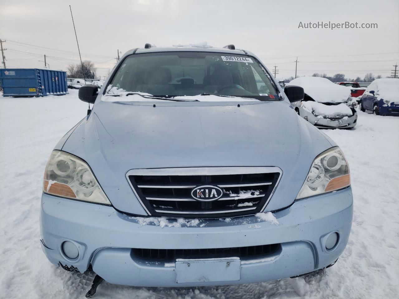 2008 Kia Sorento Ex Blue vin: KNDJD735085793131