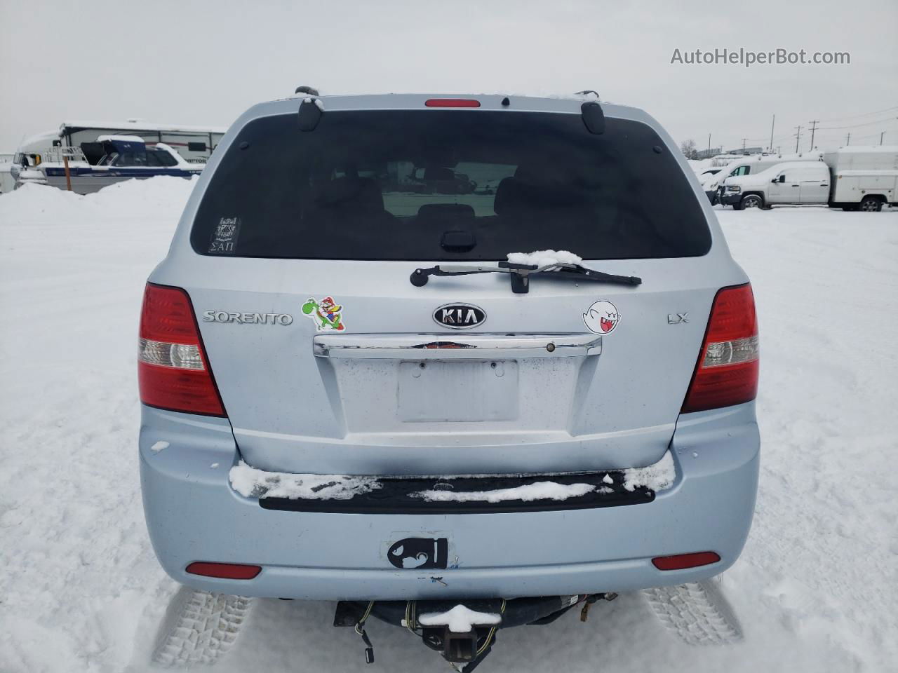 2008 Kia Sorento Ex Синий vin: KNDJD735085793131