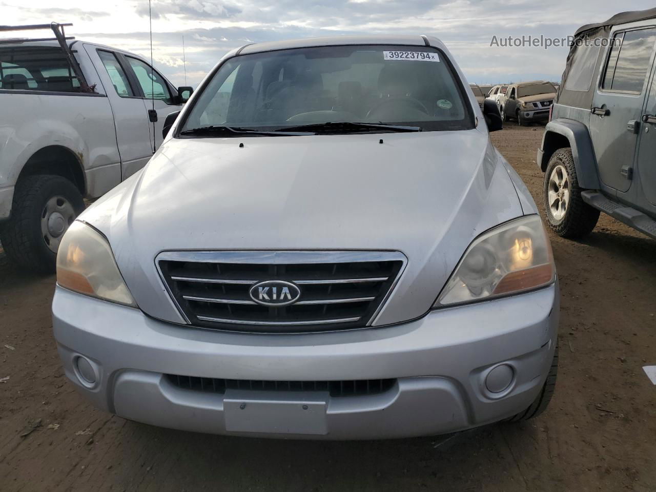 2008 Kia Sorento Ex Серебряный vin: KNDJD735085811918