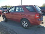 2008 Kia Sorento Ex Red vin: KNDJD735085815967