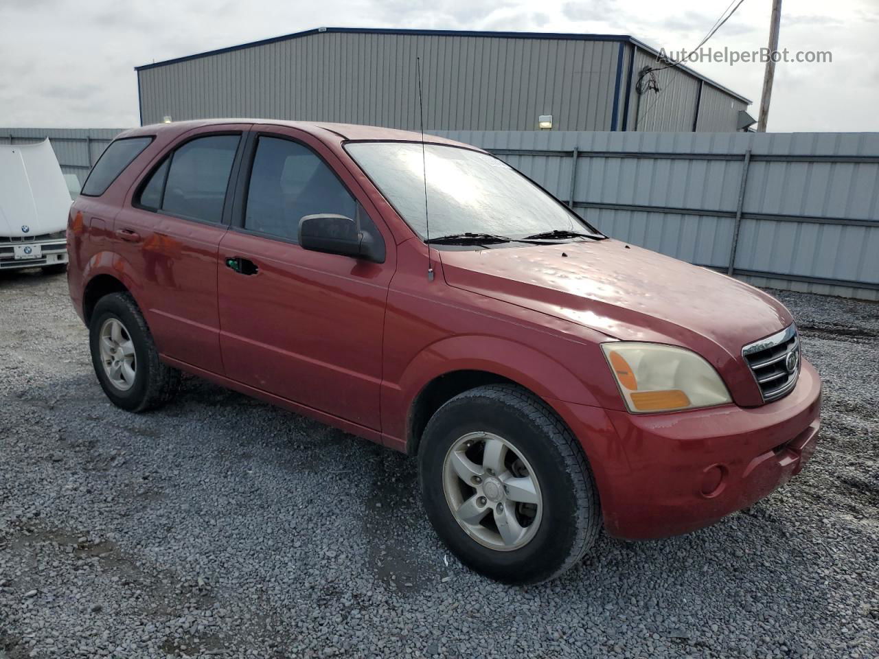 2008 Kia Sorento Ex Red vin: KNDJD735085816505