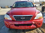 2008 Kia Sorento Ex Red vin: KNDJD735085843624