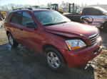 2008 Kia Sorento Ex Red vin: KNDJD735085843624