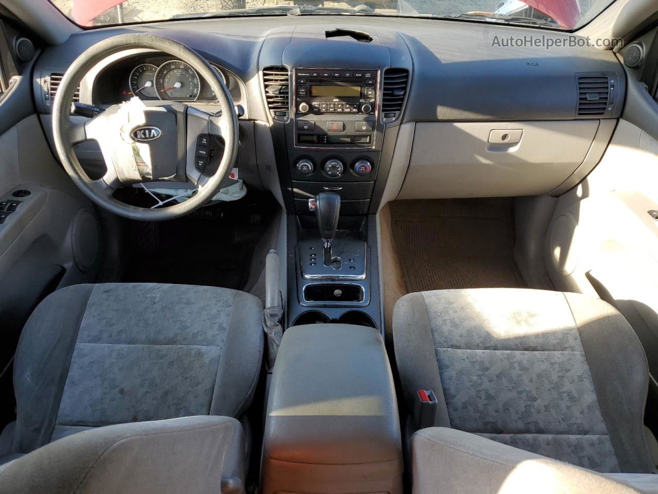 2008 Kia Sorento Ex Красный vin: KNDJD735085843624