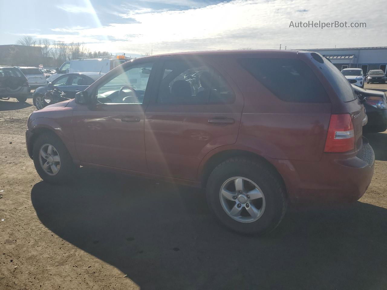 2008 Kia Sorento Ex Red vin: KNDJD735085857099