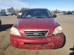 2008 Kia Sorento Ex Red vin: KNDJD735085857099