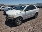 2008 Kia Sorento Ex White vin: KNDJD735185771476