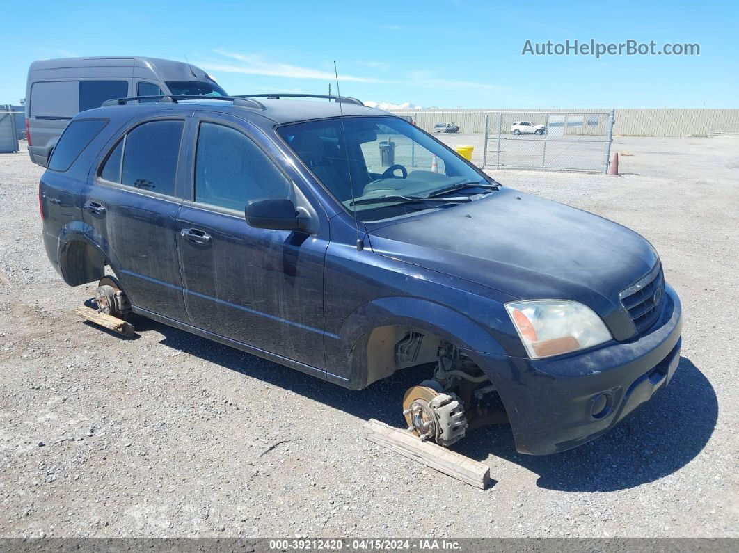 2008 Kia Sorento Lx Black vin: KNDJD735185854647