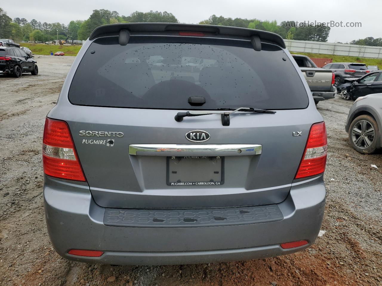 2008 Kia Sorento Ex Gray vin: KNDJD735285811077