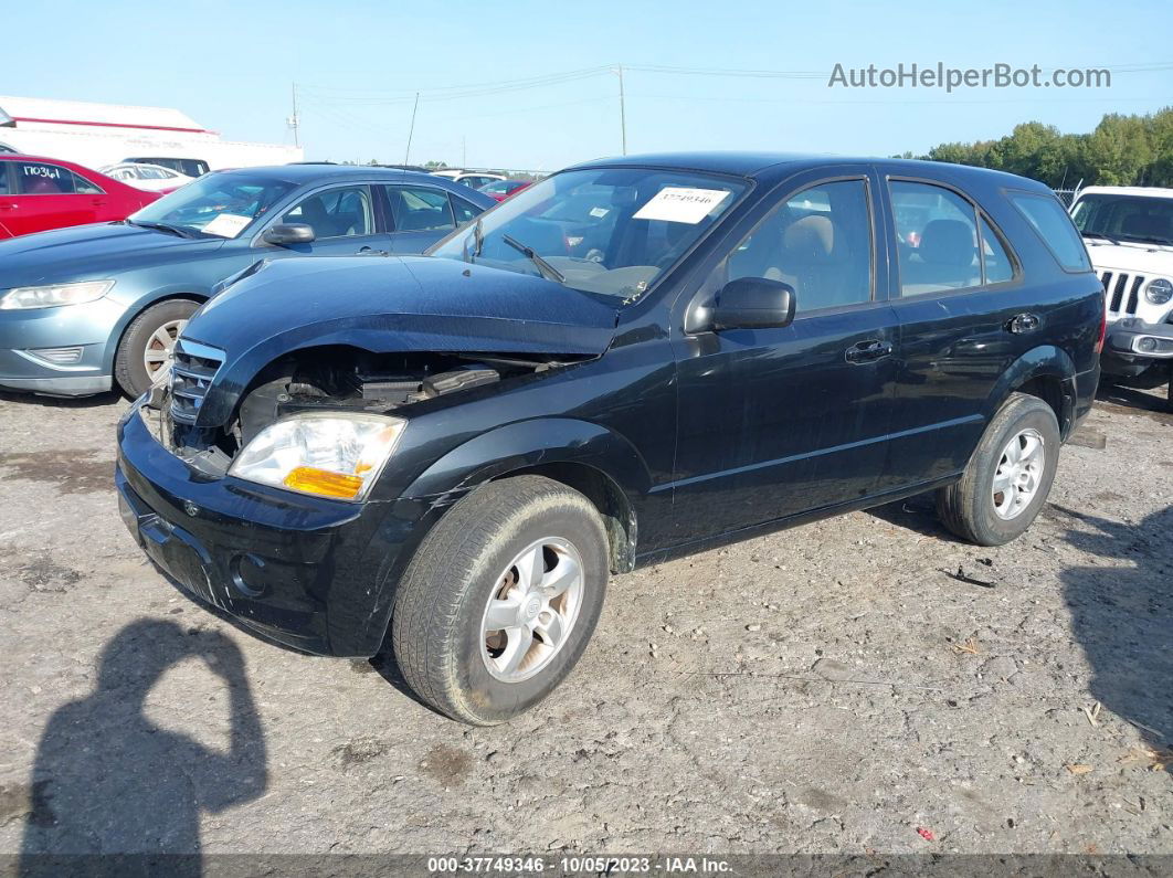 2008 Kia Sorento Black vin: KNDJD735285816389