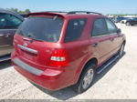 2008 Kia Sorento Lx Burgundy vin: KNDJD735285838022