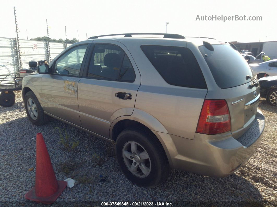 2008 Kia Sorento Lx Tan vin: KNDJD735285843902