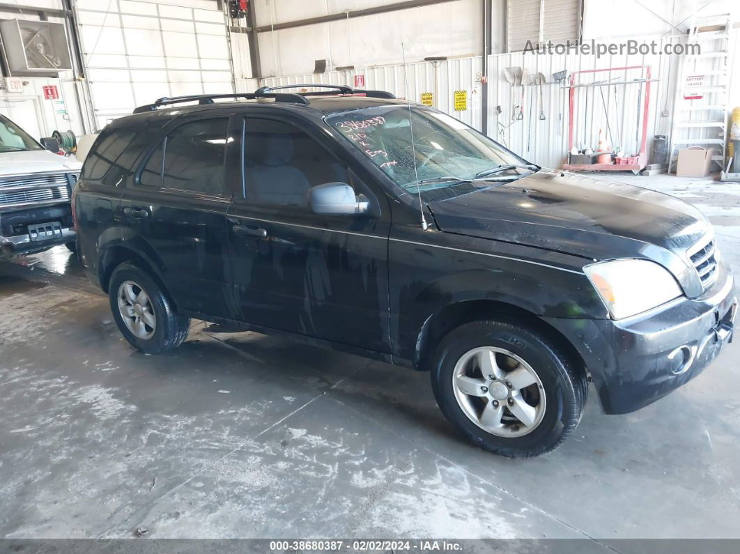 2008 Kia Sorento Lx Black vin: KNDJD735285857055