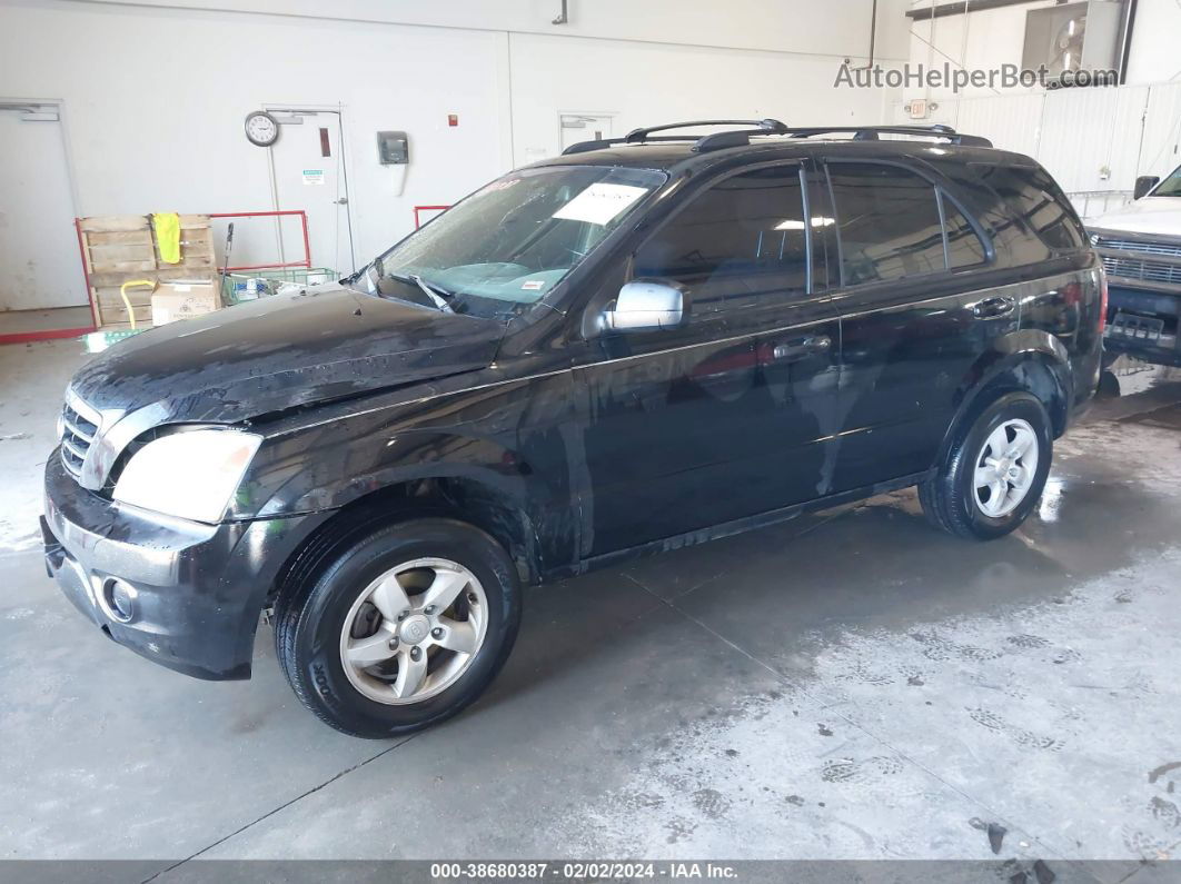 2008 Kia Sorento Lx Black vin: KNDJD735285857055