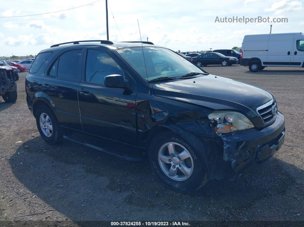 2008 Kia Sorento Lx Черный vin: KNDJD735385764769