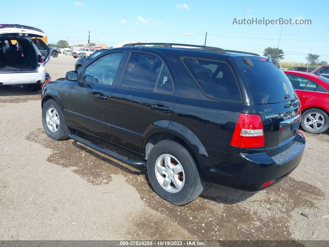 2008 Kia Sorento Lx Black vin: KNDJD735385764769