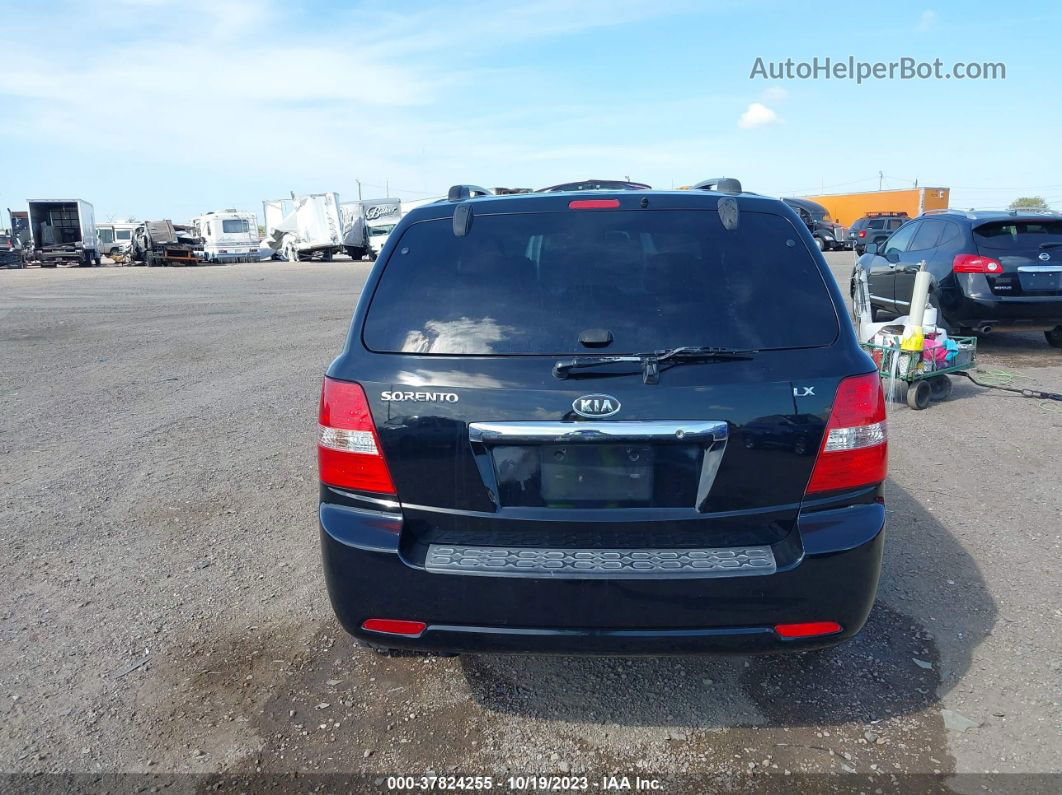 2008 Kia Sorento Lx Black vin: KNDJD735385764769