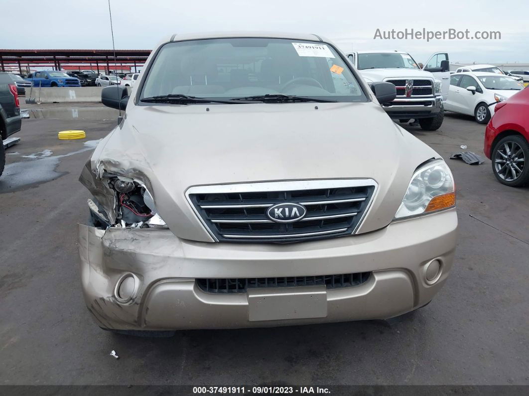 2008 Kia Sorento Lx Beige vin: KNDJD735385771155