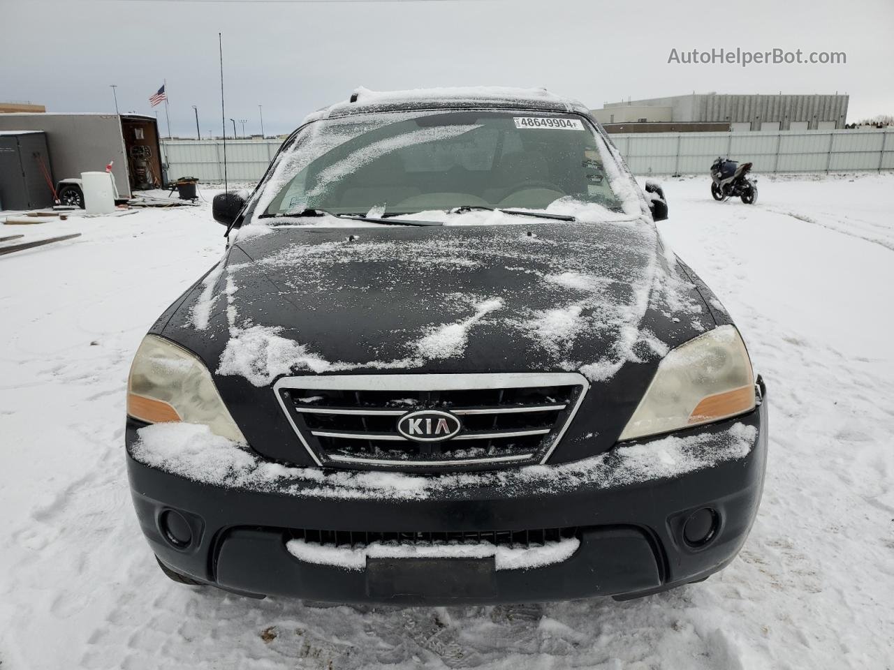 2008 Kia Sorento Ex Black vin: KNDJD735385796105