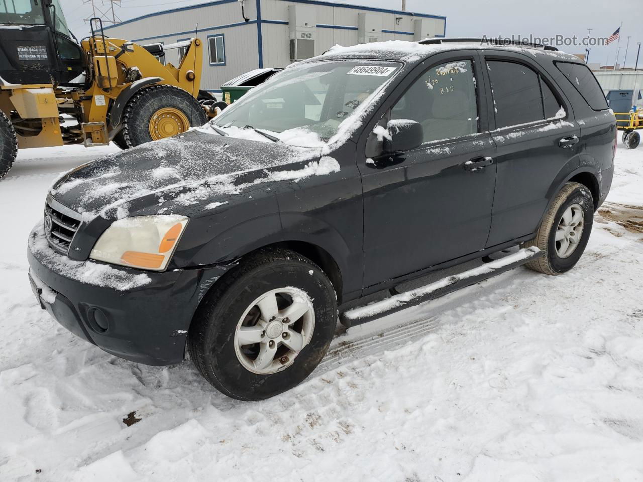 2008 Kia Sorento Ex Black vin: KNDJD735385796105