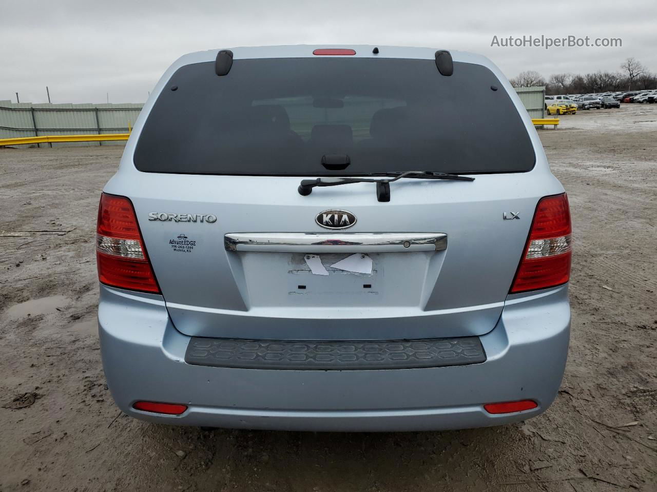 2008 Kia Sorento Ex Blue vin: KNDJD735385798291