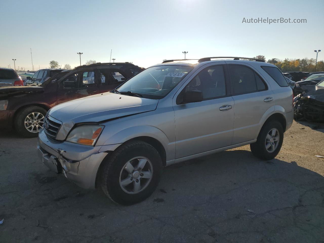 2008 Kia Sorento Ex Gray vin: KNDJD735485783931