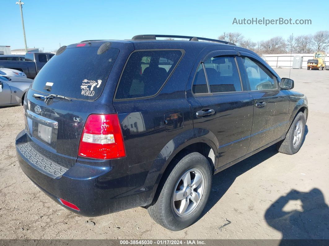 2008 Kia Sorento Lx Blue vin: KNDJD735485829418