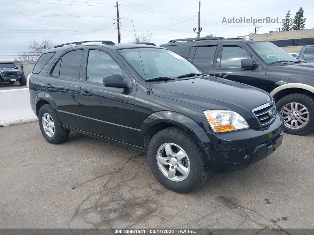 2008 Kia Sorento Lx Black vin: KNDJD735485833209