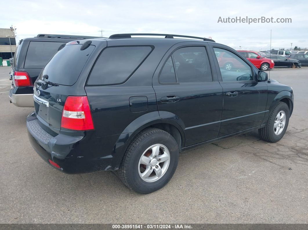 2008 Kia Sorento Lx Black vin: KNDJD735485833209