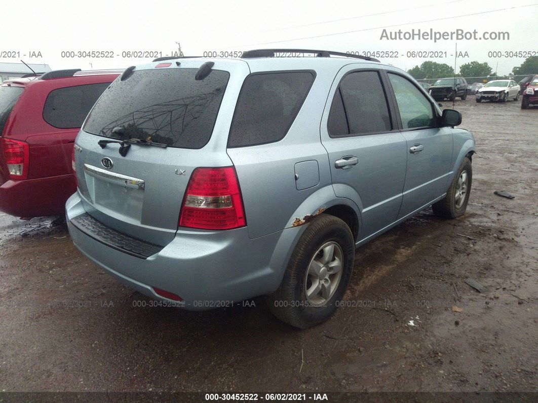 2008 Kia Sorento Lx Blue vin: KNDJD735585761209