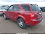 2008 Kia Sorento Lx Base Red vin: KNDJD735585801708