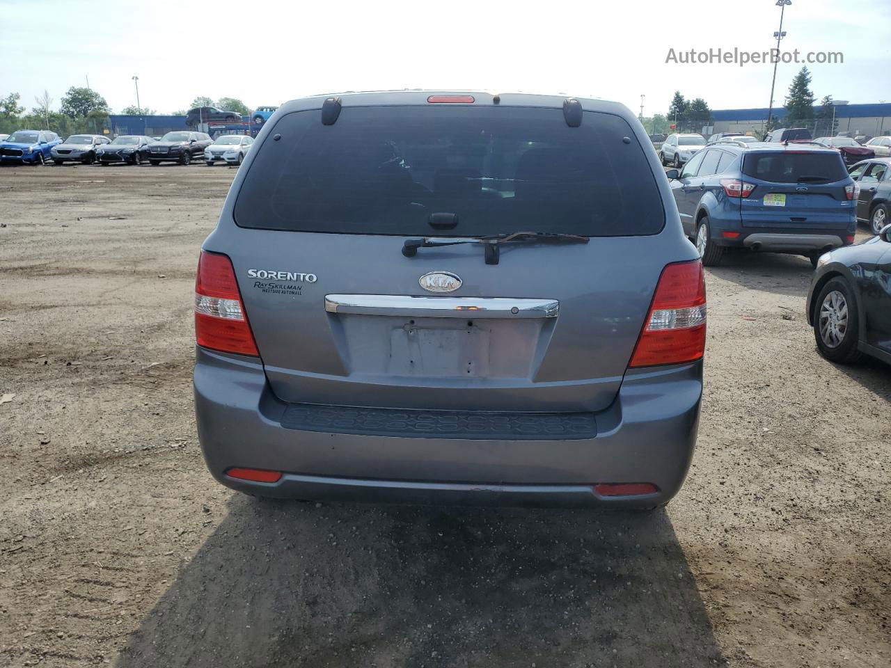 2008 Kia Sorento Ex Blue vin: KNDJD735585817679