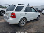 2008 Kia Sorento Lx White vin: KNDJD735585824616