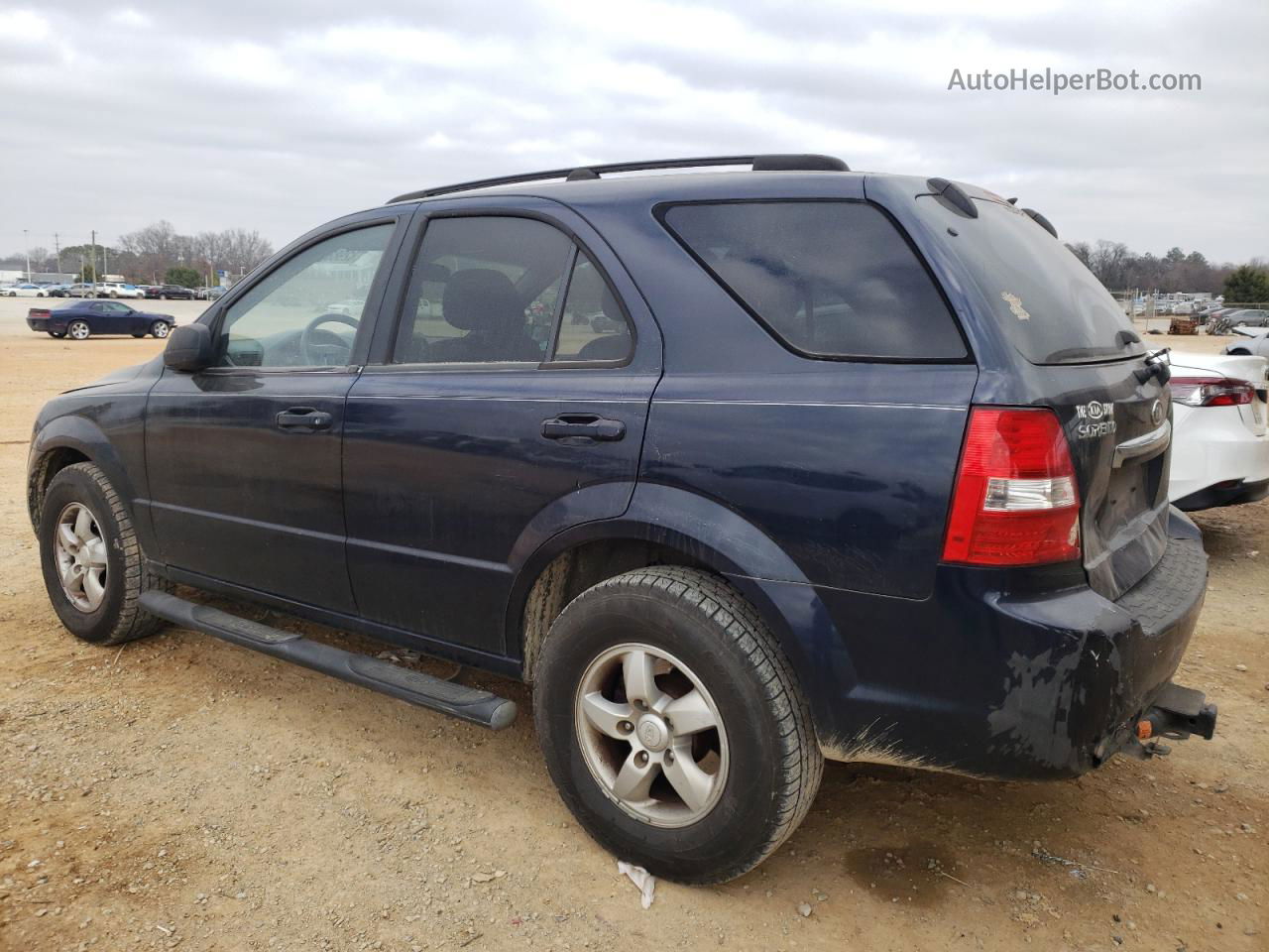 2008 Kia Sorento Ex Blue vin: KNDJD735585836670