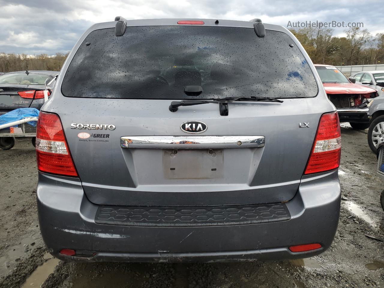 2008 Kia Sorento Ex Gray vin: KNDJD735685769092